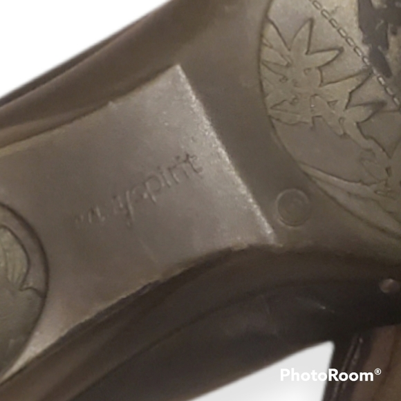 Size 8 easy spirit leather Wedges - Picture 6 of 7